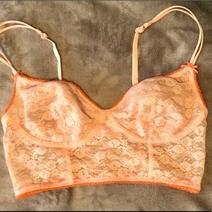 🦋 free with bundle Cute pink lace bralette